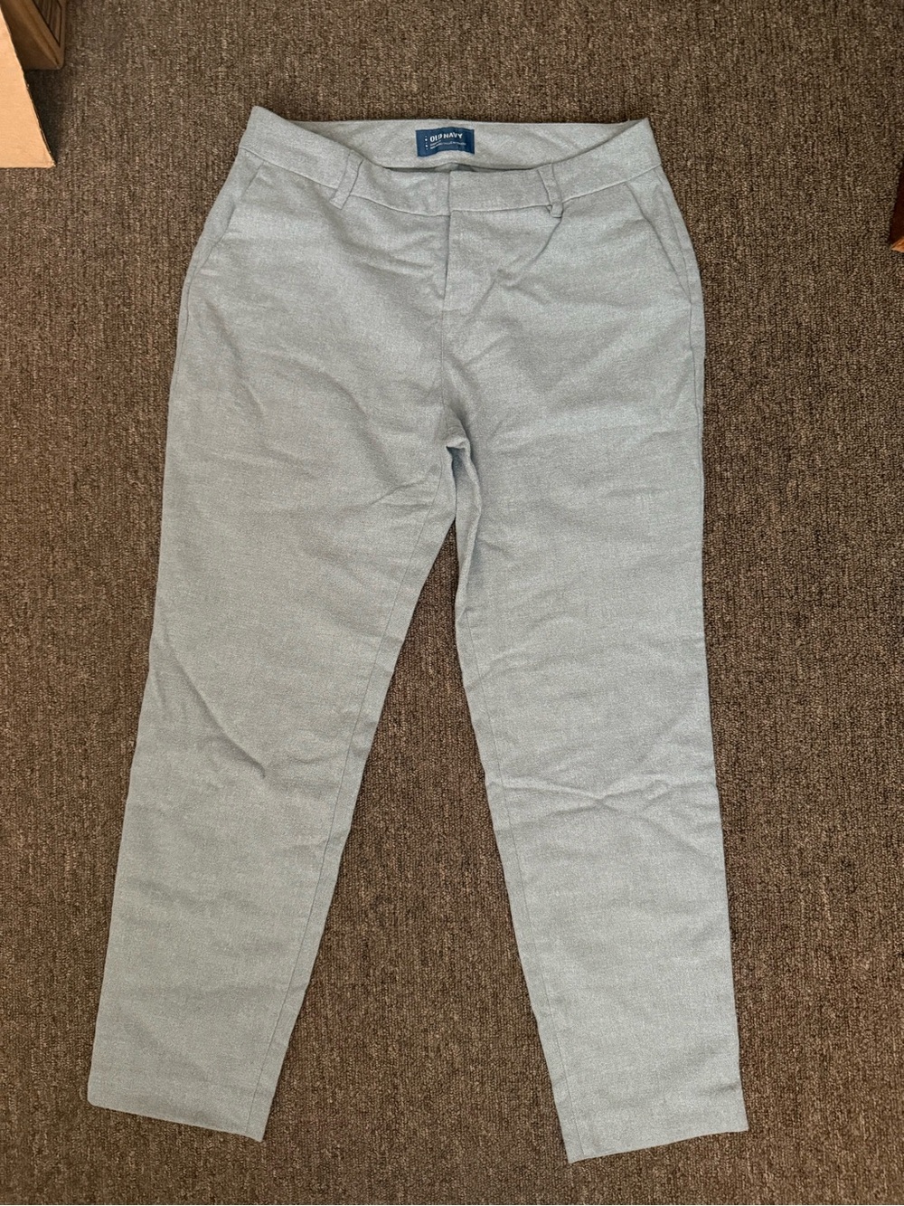 Old Navy Light Gray Women's Ankle Pants